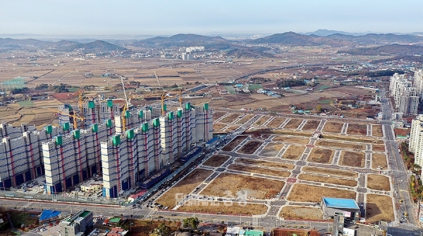 충남 서산시 예천2지구 도시개발사업이 10일 준공됐다. (서산시 제공/ 굿모닝충청=김갑수 기자)