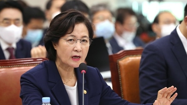 칼럼니스트 김두일 대표는 8일 추미ㅐ 법무장관이 전날 단행한 검찰 (3차) 인사에 대한 생각을 밝혔다./굿모닝충청 정문영 기자