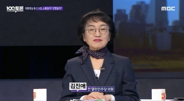 건축가이자 도시전문가인 김진애 전 의원이 30일 서울시장 선거 출마를 공식 선언한다. 사진=MBC/굿모닝충청 정문영 기자