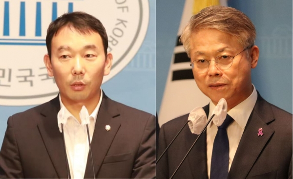 더불어민주당 김용민, 민형배 국회의원