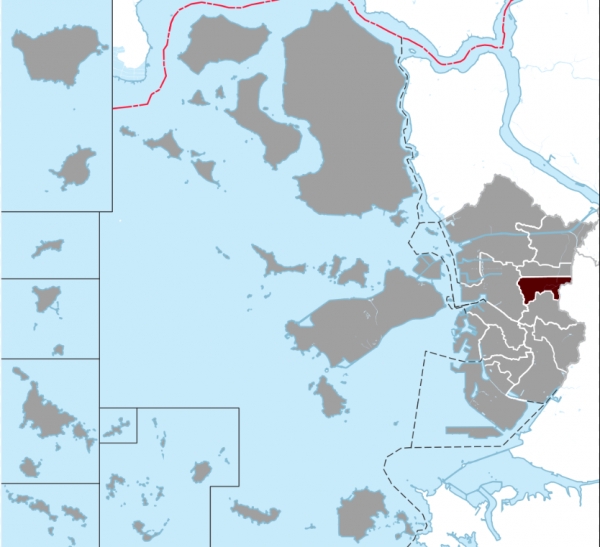 인천광역시 부평구 을 선거구 지도.(지도 출처 : 위키백과)