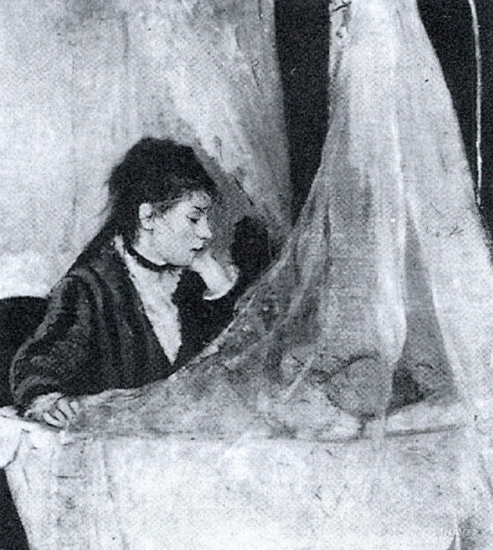 베르트 모리조(Berthe Morisot:1481-1895)의 요람(The Cradle: 1872). 아이는 행복하고 만족스러운 듯하다. 반면 엄마는 약간의 걱정이 있어 보인다. 모리조가 1874년 제 1회 인상주의 전시회에 유일한 여성 화가로 참가하여 요람을 비롯한 9점의 작품을 선보였다. 모리조가 살던 당시에는 ‘여성이 그림을 그리는 것 조차’ 쉽게 용인하지 않았다. 그녀의 작품 중에는 남성화가가 많이 그렸던 도시풍경이나 여성의 누드가 없다. 대신 초상화나 가정적 삶의 이미지가 담긴 작품들만 남겼다. 당대의 여성이 마주한 ‘문화적 제한’ 때문이다.