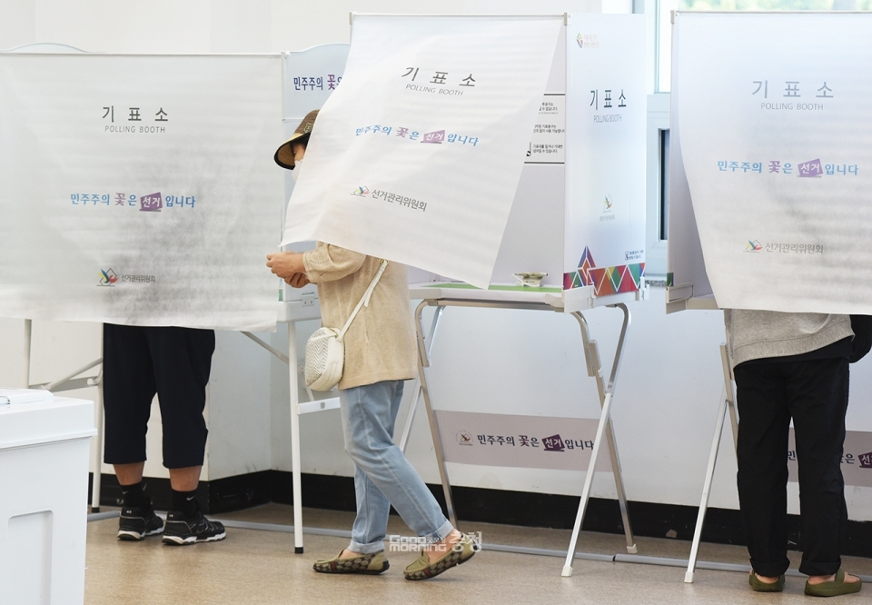 제8회 전국동시지방선거가 6월 1일 오전 6시부터 오후 6시까지 전국 14,465곳 투표소에서 실시된다. (굿모닝충청=채원상 기자)